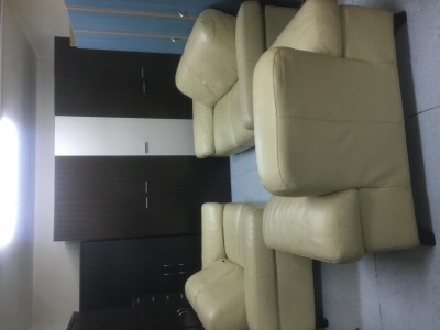 Deri koltuk takımı